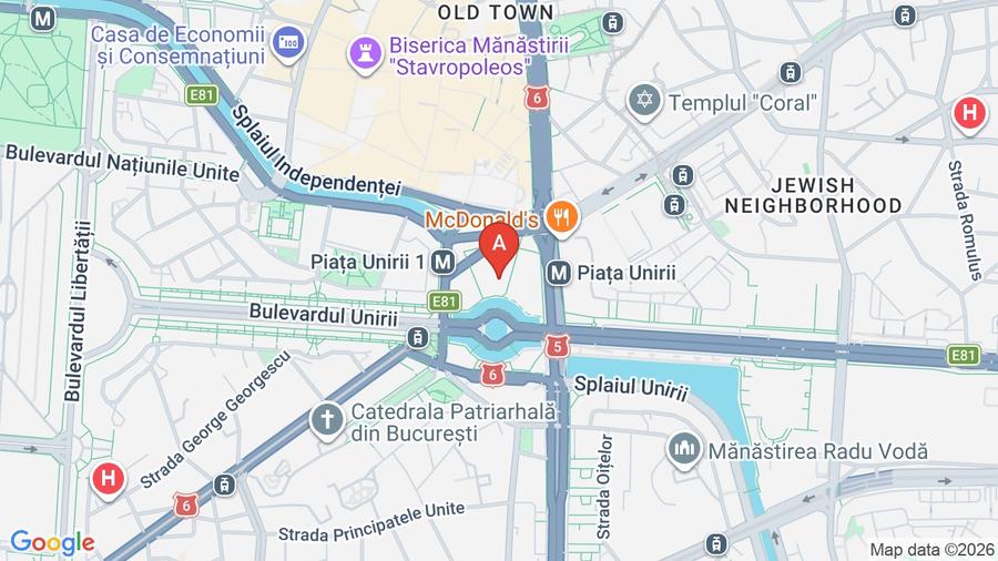 Garsonieră decomandată în Unirii