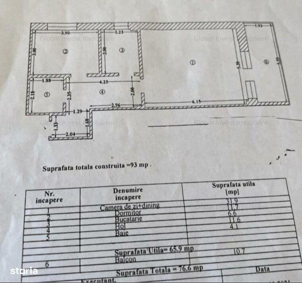 Mamaia Nord- 2 camere decomandate, 77mp, etaj 2/6 parcare propietate - 4