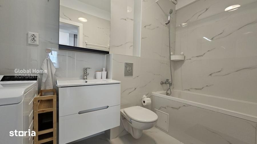 Apartament cu 2 camere decomandat, mobilat în Tunari