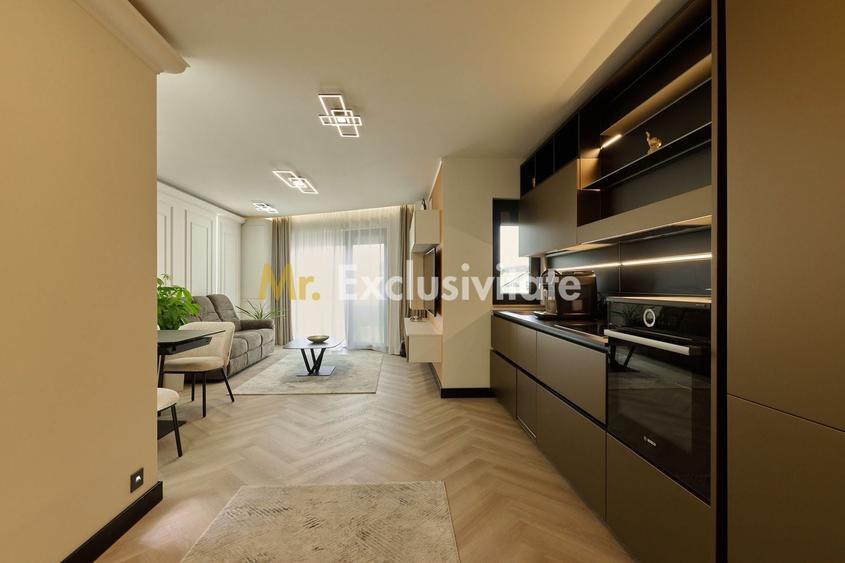 Apartament cu 3 camere decomandat, mobilat în Central