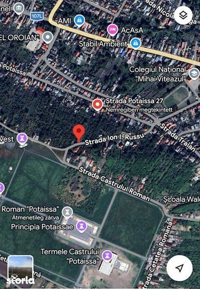 Teren de 1000 mp, în Central