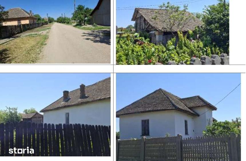 Casă cu 3 camere cu Teren 2329 Mp în Caraula