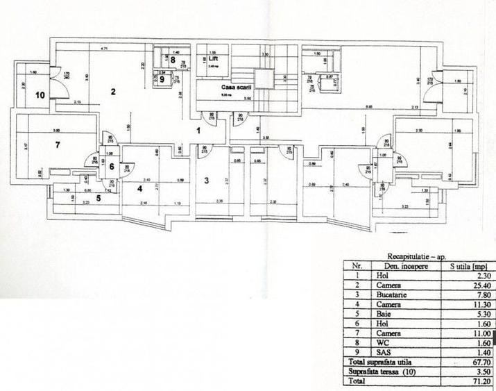 Apartament cu 3 camere decomandat, mobilat în Aviatorilor — fotografia 3