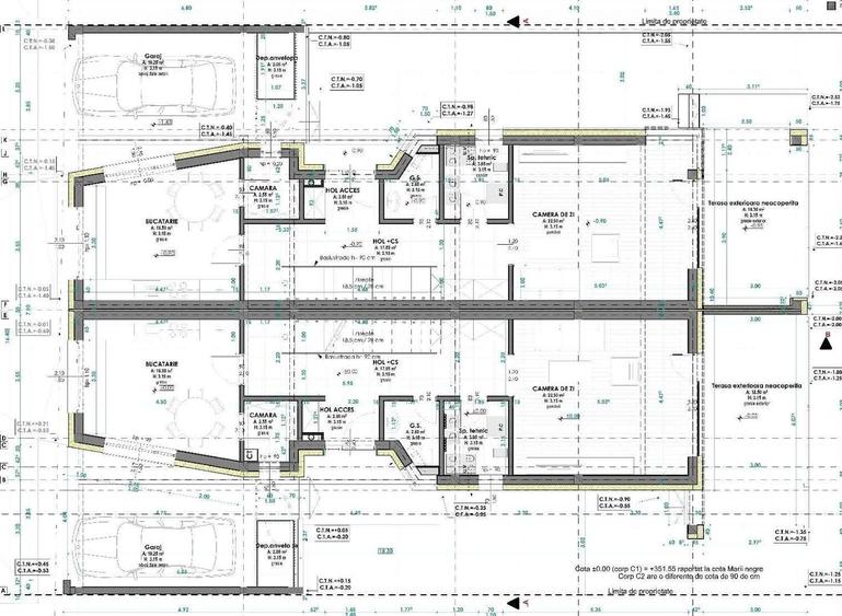 Duplex cu 4 camere cu Canalizare în Iris