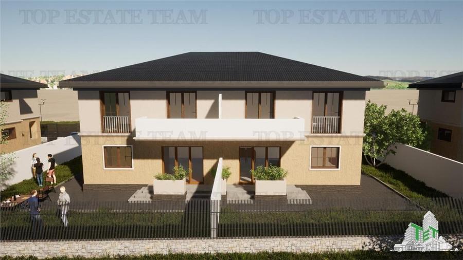 Casă individuală cu 5 camere cu Teren 200 Mp în Central