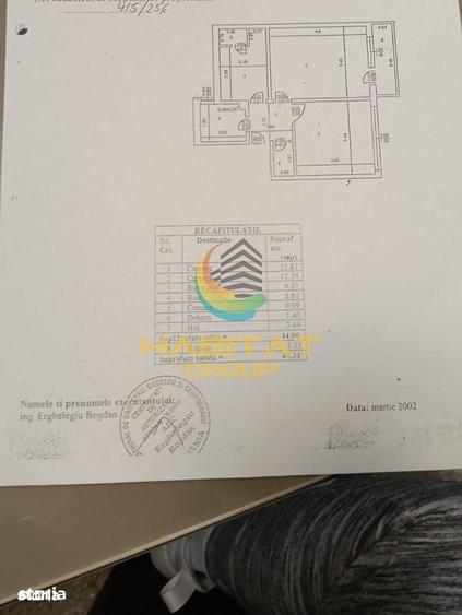 Apartament cu 2 camere decomandat în Jilava