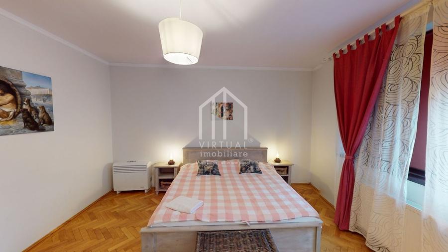 Apartament cu 3 camere semidecomandat, mobilat în Ultracentral