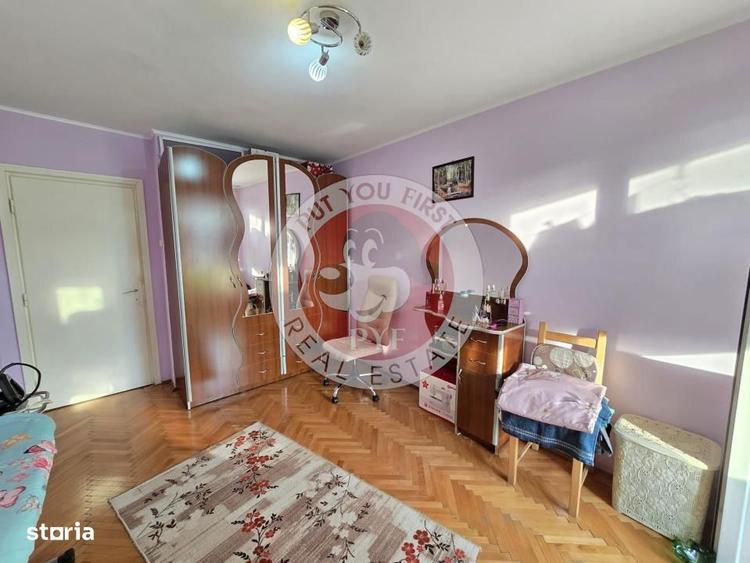 Apartament cu 3 camere semidecomandat, mobilat în Lizeanu