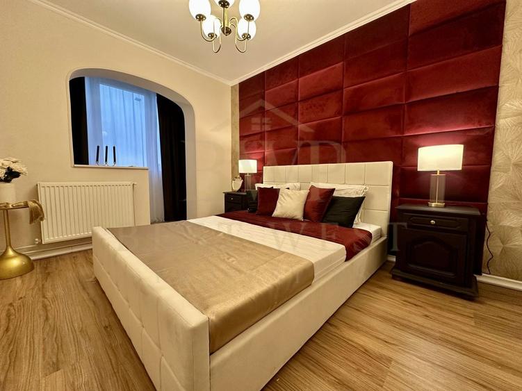 Apartament cu 3 camere semidecomandat, mobilat în Cetății