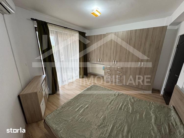 Apartament cu 2 camere semidecomandat în Central