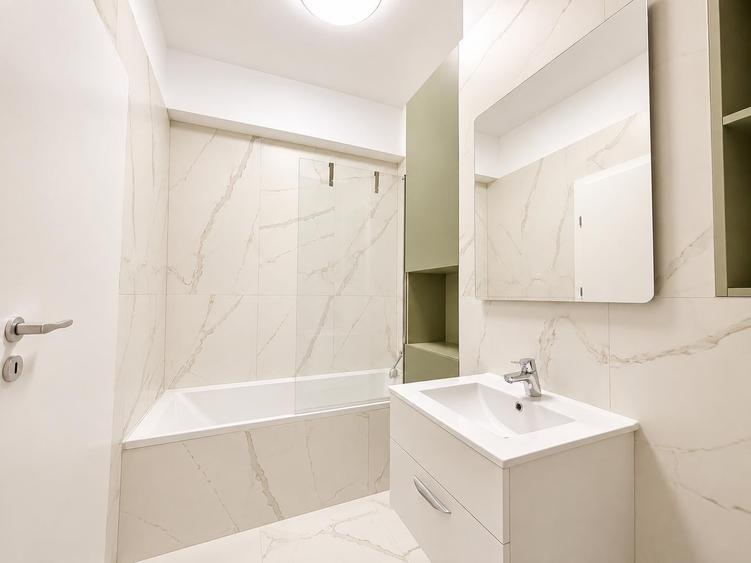 Apartament cu 2 camere semidecomandat, mobilat în Pipera
