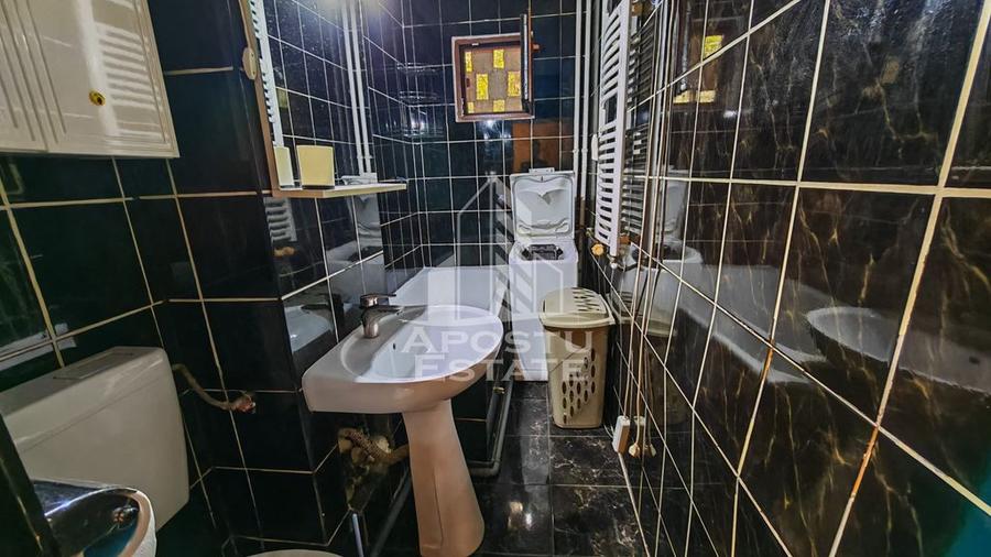 Apartament cu 2 camere nedecomandat, mobilat în Dacia
