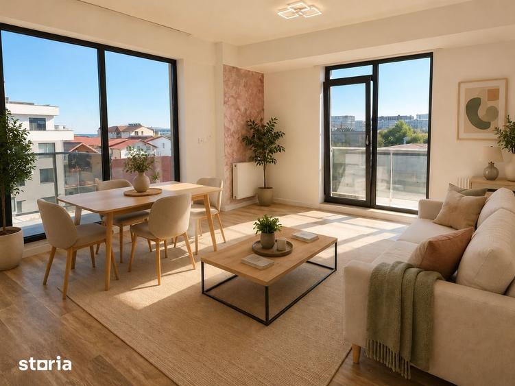 Apartament cu 2 camere decomandat în Central