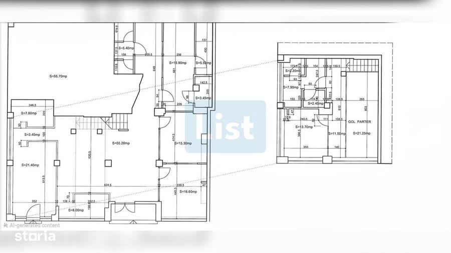 Spațiu comercial, de 210 mp, în 23 August