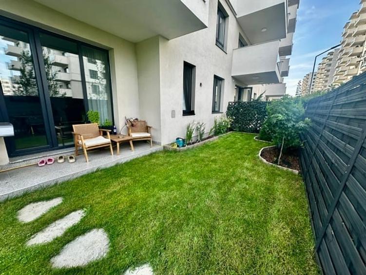 Apartament deosebit 2 camere cu gradina de 80 mp in Baneasa -Cartier Greenfield - 1