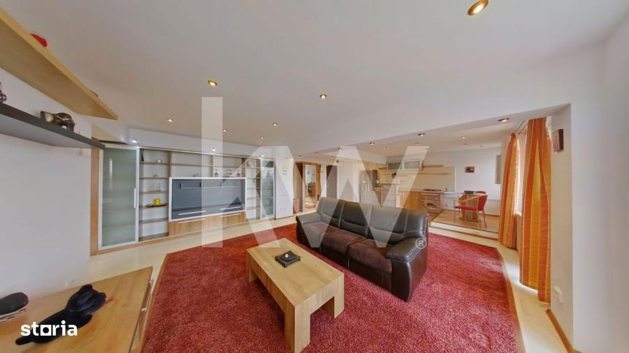 Apartament cu 2 camere semidecomandat, mobilat în Sud