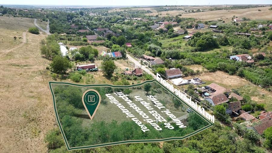 Teren de 2593 mp, în Murani