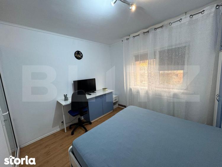 Apartament cu 2 camere semidecomandat în Nord