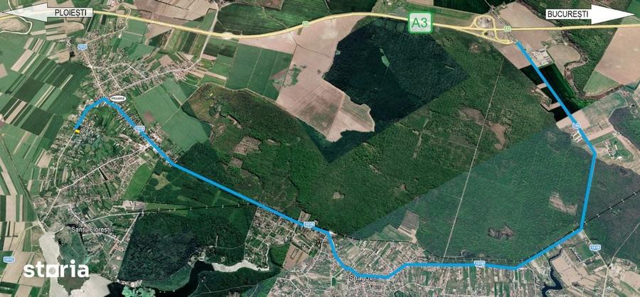 Teren de 571 mp, în Gruiu