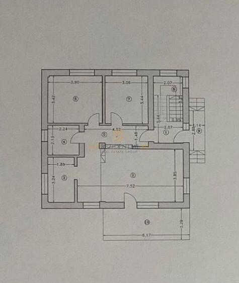 Apartament cu 3 camere decomandat, mobilat în Berceni