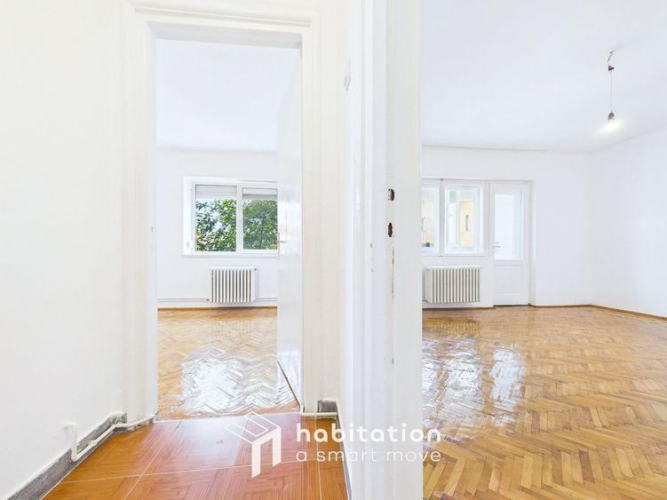 Apartament cu 2 camere semidecomandat în Central