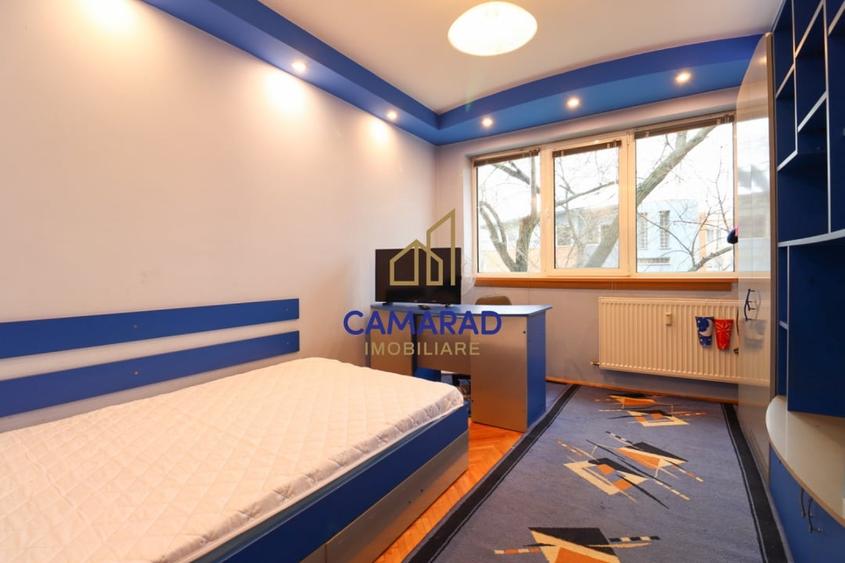 Apartament cu 3 camere decomandat, mobilat în Basarabia