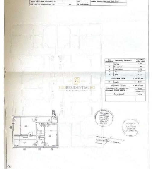 Apartament cu 2 camere semidecomandat, mobilat în Exterior Est