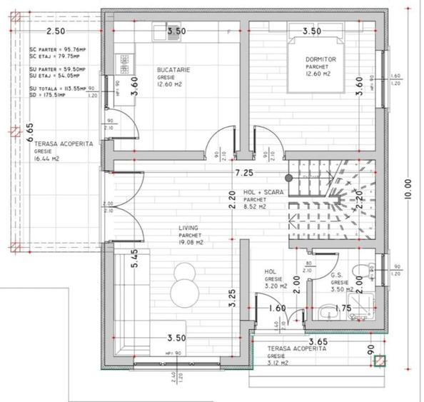 CASA INDIVIDUALA , 5 CAMERE, 114 MP UTILI-KAUFLAND GALATA - 7