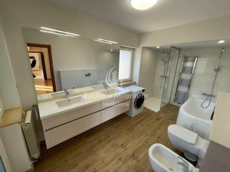Apartament cu 4 camere semidecomandat în Herăstrău