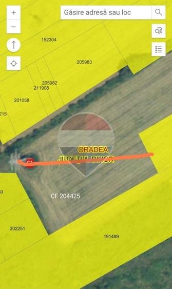 Teren agricol intravilan de 3187 mp, în Nufărul
