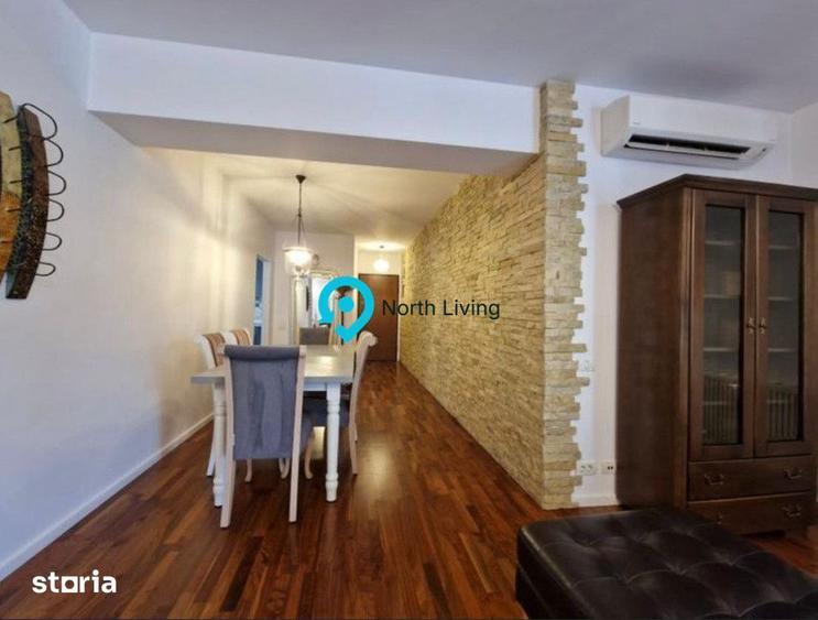 Apartament cu 4 camere, mobilat în Băneasa