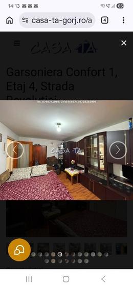 Garsonieră decomandată în 9 Mai