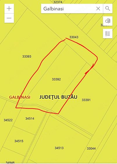 Teren de 1500 mp, în Tăbărăști