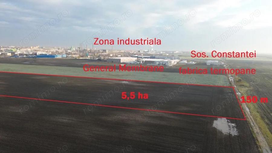 Teren de 55000 mp, în Central