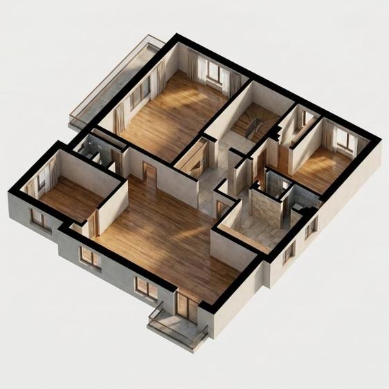 Apartament 237 mp  Barbu Văcărescu – Tei | Vedere Parcul Circului | Garaj - 19