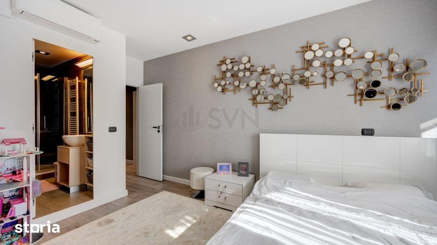 Apartament cu 5 camere, mobilat în Băneasa