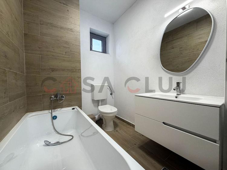Apartament cu 3 camere semidecomandat, mobilat în Borhanci