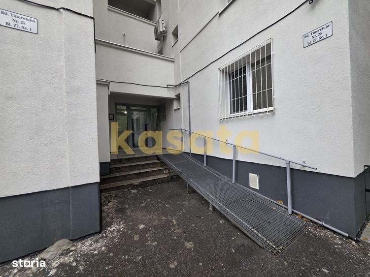 Apartament cu 2 camere decomandat în Tineretului
