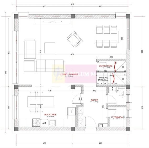 Casă cu 4 camere cu Teren 117 Mp în 1 Decembrie