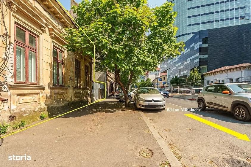 Teren de 565 mp, în P-ța Victoriei