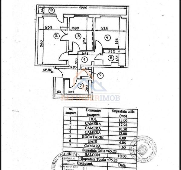 Apartament cu 3 camere decomandat în Ghencea