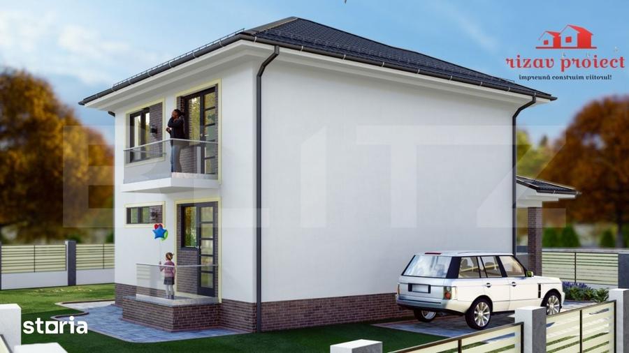 Casă cu 3 camere cu Teren 500 Mp în Central