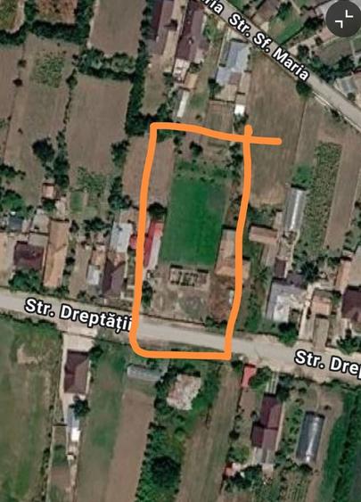 Teren de 1500 mp, în Central