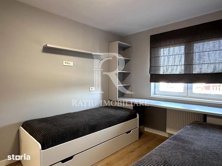 Apartament cu 3 camere, mobilat în Salca