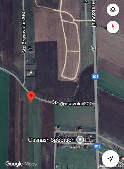 Teren de 1200 mp, în Bod