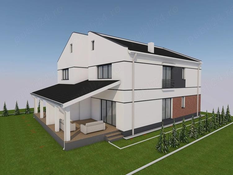 Casă cu 5 camere cu Teren 300 Mp în Sânandrei