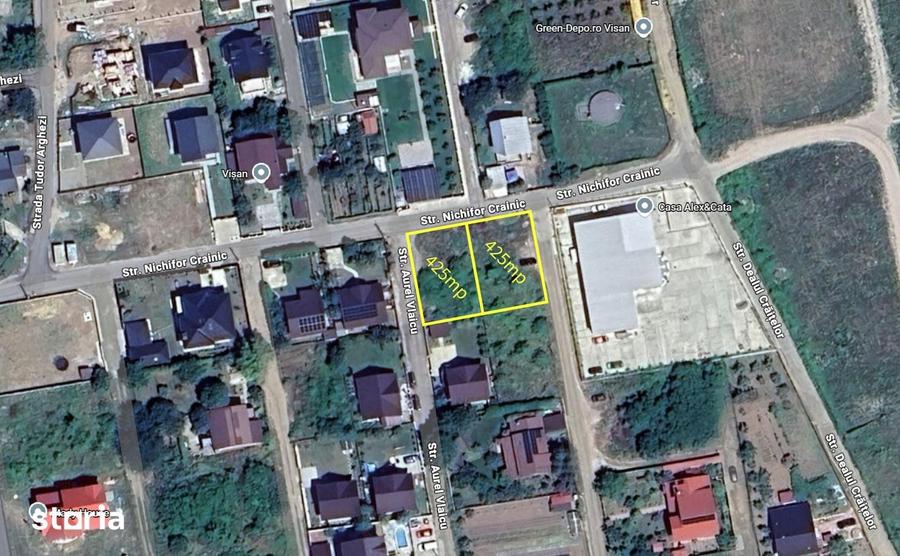 Teren de 425 mp, în Bucium