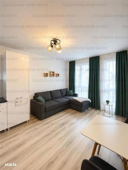 Apartament cu 2 camere decomandat, mobilat în Sânpetru