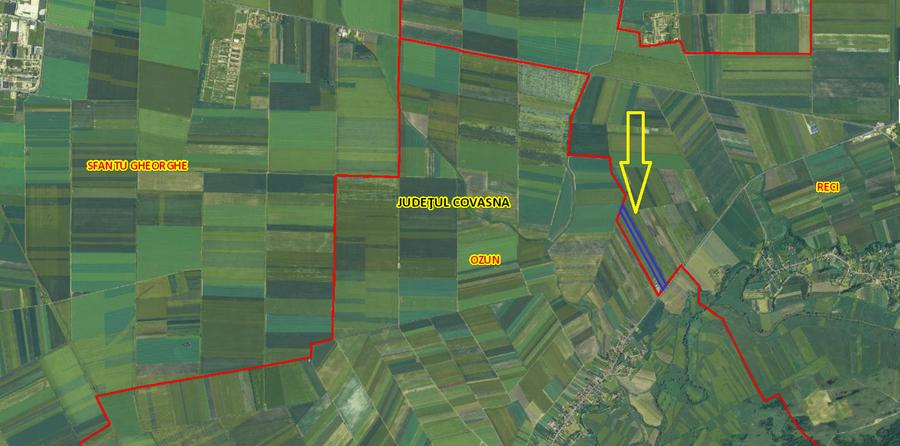 Teren agricol extravilan de 74615 mp, în Reci