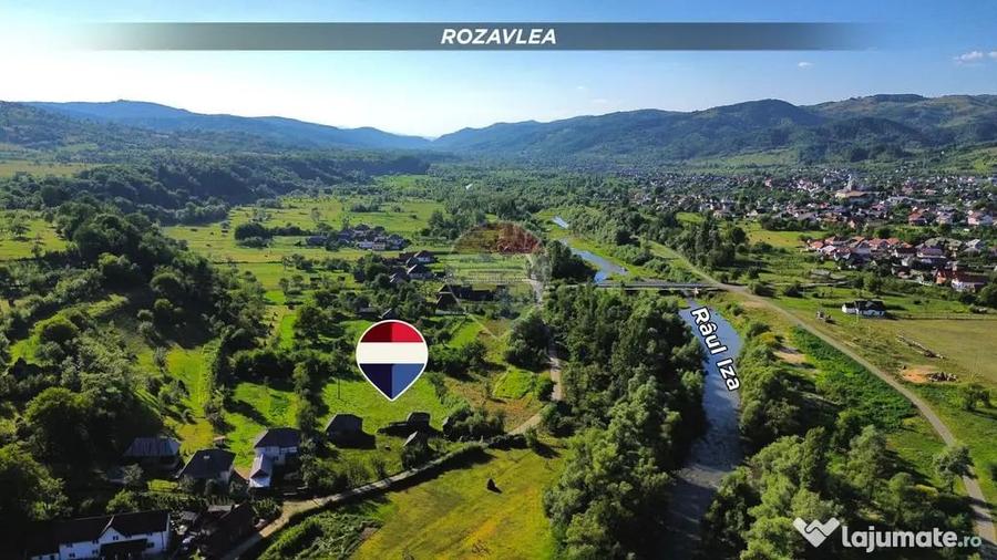 Casă cu 3 camere cu Teren 3744 Mp în Rozavlea